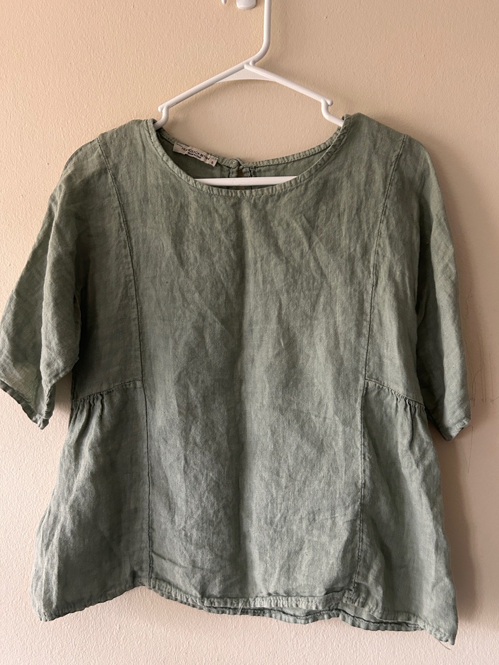 Francesca Bettini linen top